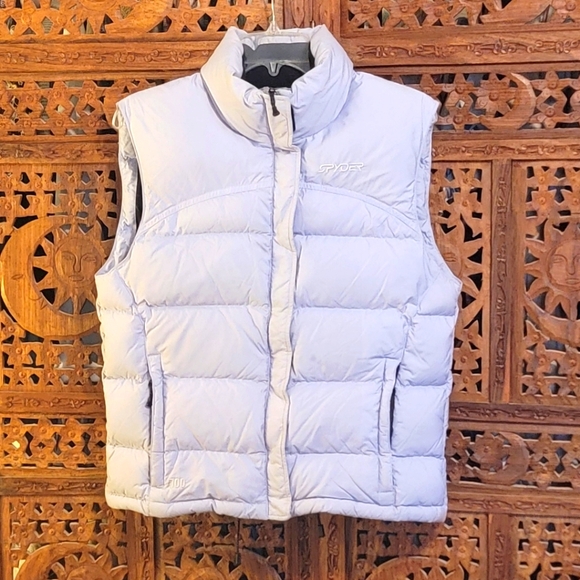 Spyder Jackets & Blazers - Spyder 700 fill power down puffer vest with zipper velcro closure and 2 pockets